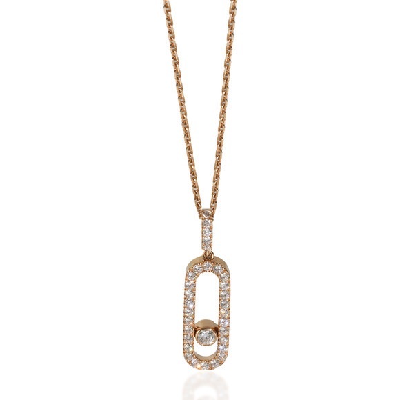 Messika Rose GoldMove Uno Pendant